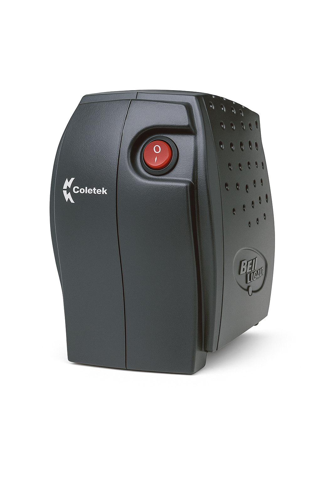 Estabilizador Coletek ES-300VA Bivolt Manual – 4 Tomadas, Saída 115V, Proteção Contra Picos e Surtos