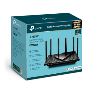 Roteador Tp-link Wi-fi 6 Dual Band AX5400 Gigabit Archer AX72