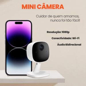 Haiz Câmera de Segurança Interna PIX-Z Smart Compatível com Alexa Wi-fi Bivolt Branco HZ-K258 QUEIMA DE ESTOQUE!