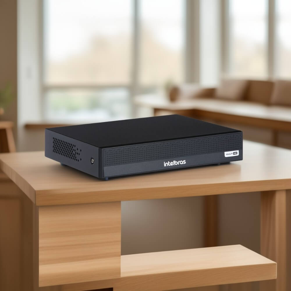 STAND ALONE DVR 08 CANAIS MULTI-HD MHDX 1208-C DUAL AUDIO SEM HD - INTELBRAS - Imagem 4