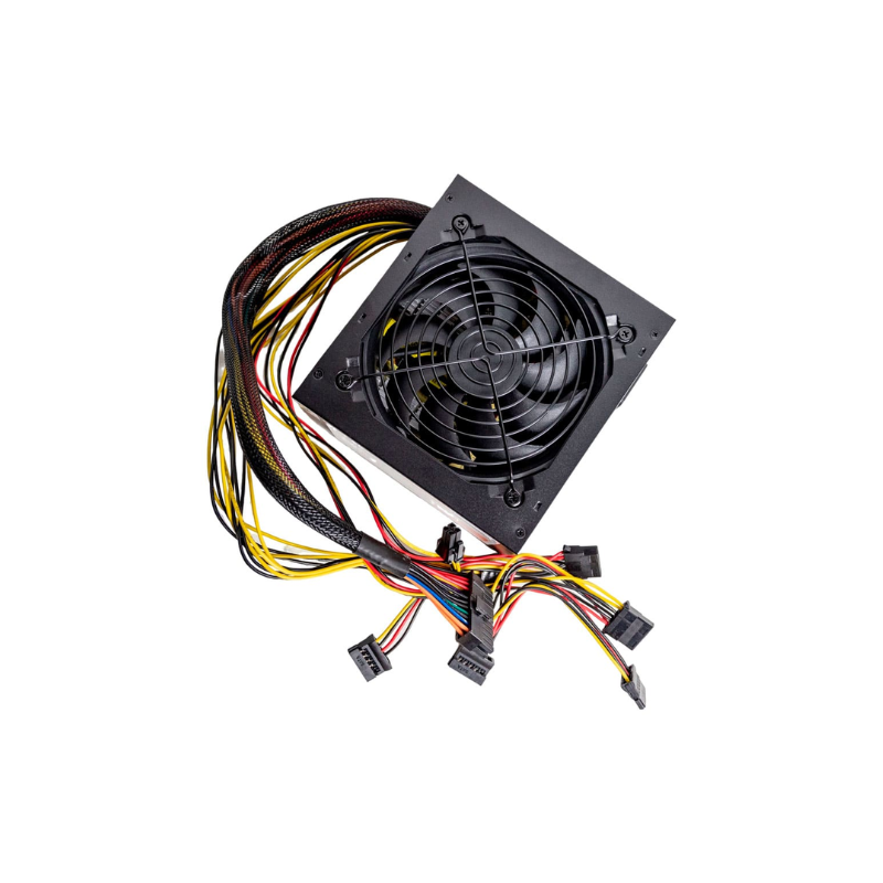 Fonte ATX 500W DX-500FSE com Cabo de Forca Preto Duex