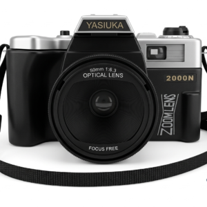 Título Sugerido: Câmera Vintage Yasiuka 2000N - Relíquia com Filme Incluso