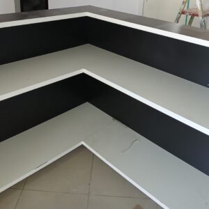 Balcão em L de Recepção