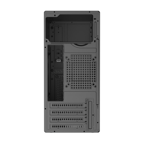 GABINETE PNUNES BLACK MICRO ATX PLT-2302C USB 3.0 SEM FONTE PRETO - Imagem 3