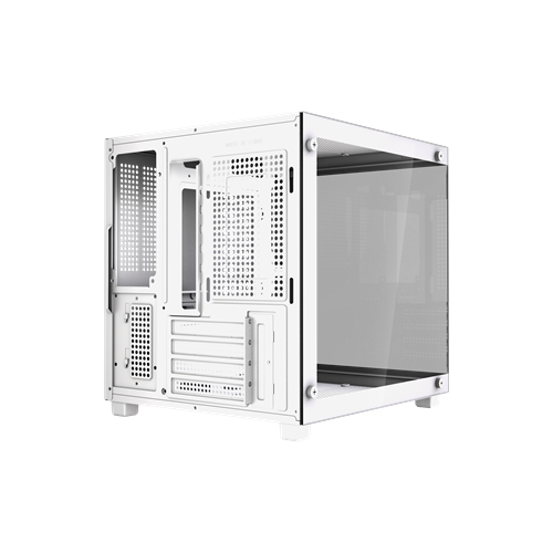 GABINETE GAMER PNUNES MICRO ATX/ ITX USB 3.0 VIDRO TEMPERADO BRANCO - Imagem 2