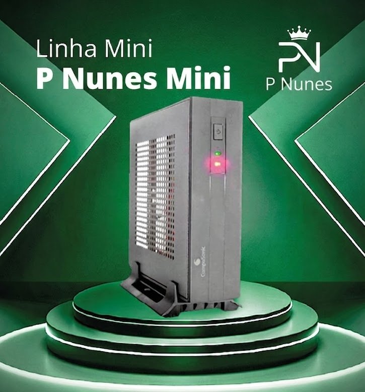 COMPUTADOR PNUNES MINI / 4GB DDR4 / SSD 256GB M.2 NVME / 60W)1P SERIA