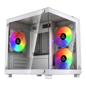 GABINETE GAMER PNUNES MICRO ATX/ ITX USB 3.0 VIDRO TEMPERADO BRANCO